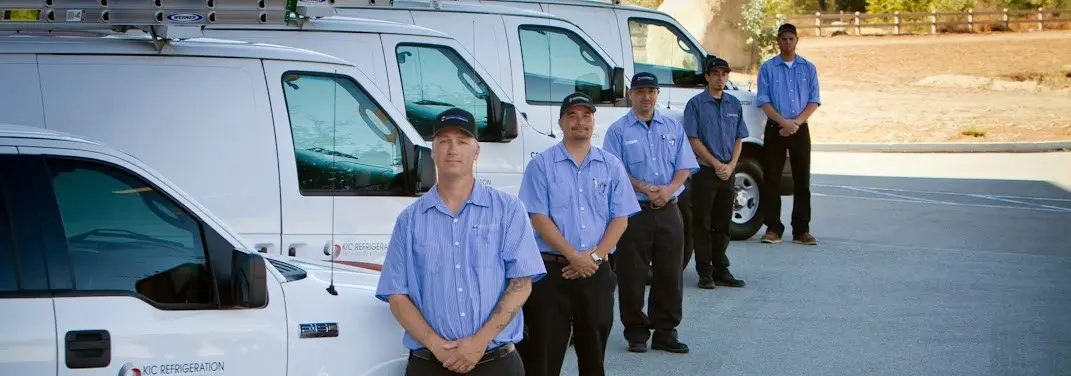 KIC Refrigeration crew ready for Mini Split Repair jobs across Santa Clarita